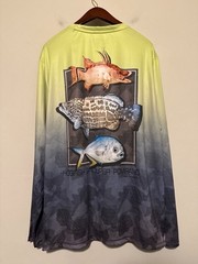 NEW 🎣 Reel Legends Reel-Tec Mens 2XL Fishing Shirt Performance Long Sleeve