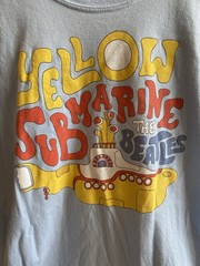 Men’s T-shirt – The Beatles – Yellow Submarine – Blue – Size Small