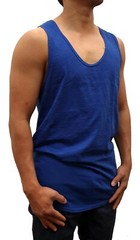 MENS SINGLET MUSCLE TANK TOP CURVE HEM BODYBUILDING GYM LIFTING CASUAL PLAIN