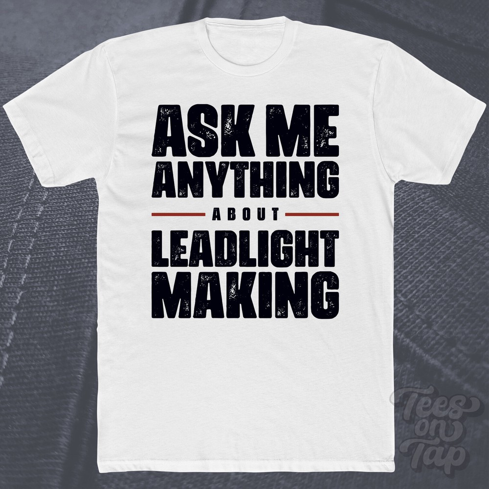 ASK ME ANYTHING ABOUT LEADLIGHT MAKING T-SHIRT glass crafting stained diy crafts