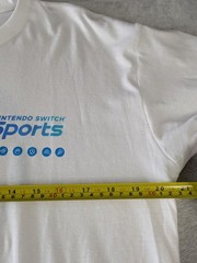Sols T-Shirt Mens L Nintendo Switch Sports White Cotton Crew Neck Short Sleeve