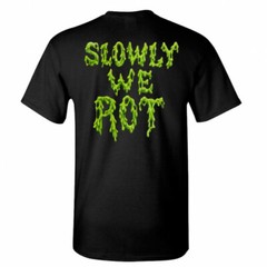 New Obituary Slowly We Rot Album Death Metal Band T-Shirt (S-3XL) badhabitmerch