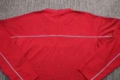 Reebok Vintage Y2K Skater Grunge Long Sleeve Wide Stripe Crew Shirt Men’s 2XL