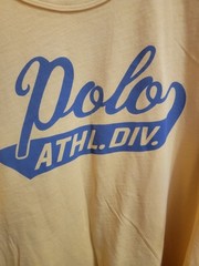 Ralph Lauren Polo Athl. Div. XL Yellow Short Sleeve Shirt
