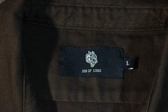 Darc Sport “Corazon” Collection Full Zip Chocolate Brown Shirt “L” (238 of 1000)