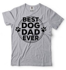 Dog Dad T-shirt Dogfather Shirt Dog Lover Pet T-shirt Mens Gift Fathers day Tee