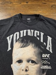 HASBULLA YOUNGLA UFC™ FIGHTER TEES – XL – uni- sex rare vintage shirt euc Boxy