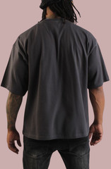Adidas Originals LA Wings Retro Tee Utility Black Oversized T-Shirt Men’s Sz L