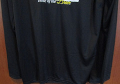 Land of the Free Home of the Brave Large LS Tee 100% Polyester Chest 45 L 29 in