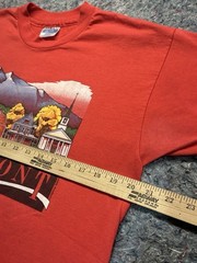 Vintage 80’s Vermont Hanes Tee Shirt Men’s Large Fifty Fifty 1989 Single Stitch