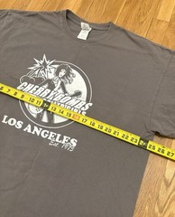 Vintage Cherry Bombs Roller Girls Los Angeles Men’s T Shirt Tee Gray 2XL