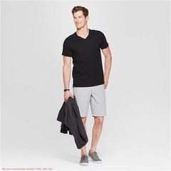 Men’s Every Wear V-Neck T-Shirt – Goodfellow & Co Black S *SEE DEAL!!!*