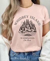 Whidbey Island Shirt Travel Gift for Washington Trip Lovers Souvenir Tee