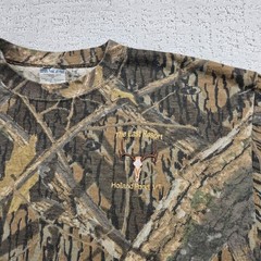 Shadow Branch Shirt Mens XL Brown Camouflage Hunting Embroidered Logo Relaxed