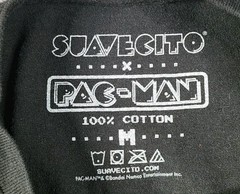 Men’s Suavecito x Pac-Man Collaboration Black T-Shirt Sz Medium Collectors Item