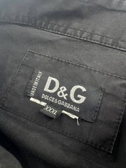 D&G Dolce & Gabbana Vintage Graphic Shirt Men Tagged XXXL Fits L XL