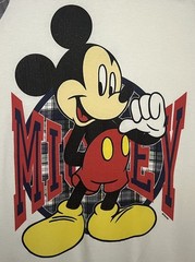 Disney Mickey Unlimited Vintage 90’s Long White Sleep Shirt Nightshirt