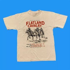 Flatland Cavalry Band Live In Concert T Shirt Full Size S-5XL Natural BL1713