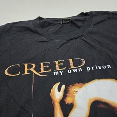 Size M/L Vintage Creed My Own Prison Black T-Shirt Album Graphic Tee 90’s Y2K