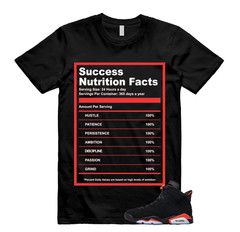 SUCC Unisex Shirt To Match Jordan 6 Infrared Salesman Black Red T Shirt