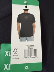 Converse Men’s Black T-Shirt Graphic Tee Size XL