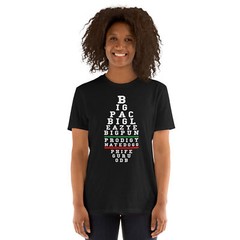 Old School Hip Hop Music Rap Legends Eye Chart 90s Hip Hop Shirt
