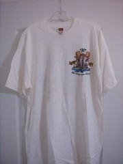 ARMY NAVY CLASSIC 1997 SOUVENIR T SHIRT WHITE WITH LOGO FRONT & BACK