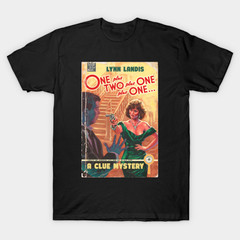 One Plus Two Plus One Plus One T-Shirt Retro Paperback Book Mystery Graphic Tee