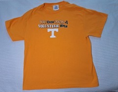 Tennessee You Know Your A Volunteer When… Vols Football Orange T-shirt Size L