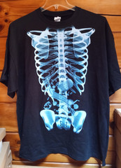 Delta Pro Weight X-RAY T-SHIRT Adult 3XL, Black