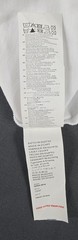 Kappa Shirt Mens Large White Black Graphic Spellout Print Short Sleeve
