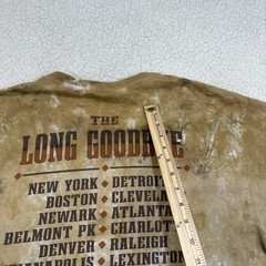 The Eagles Long Goodbye 2023 Concert Tour Merch T-Shirt Tie-Dye Size XL Band Tee