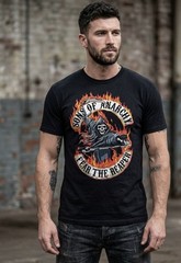 Sons of Anarchy T-Shirt Men’s Biker Gang motorcycle Rally Television Size XL