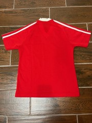 Vintage 70’s-80’s Lewis University Red Single Stitch Sports Jersey USA Made Sz M