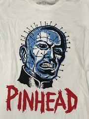 Hellraiser Pinhead Mani Yack Horror T-Shirt Size Medium White