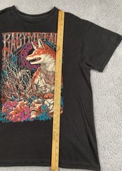 Official Baby Metal Merch T-Shirt Black Size XL