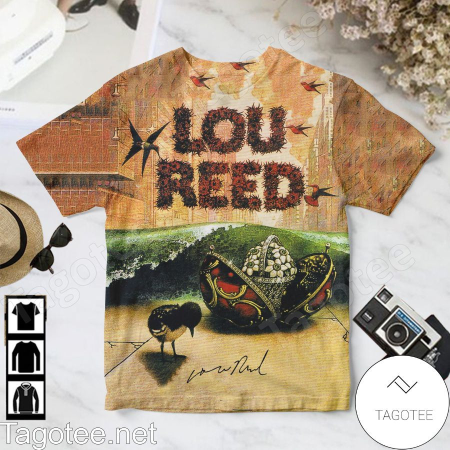 Lou Reed The Debut Solo Studio 3D S-5XL Shirt All Over Print Unisex Tee TT1122