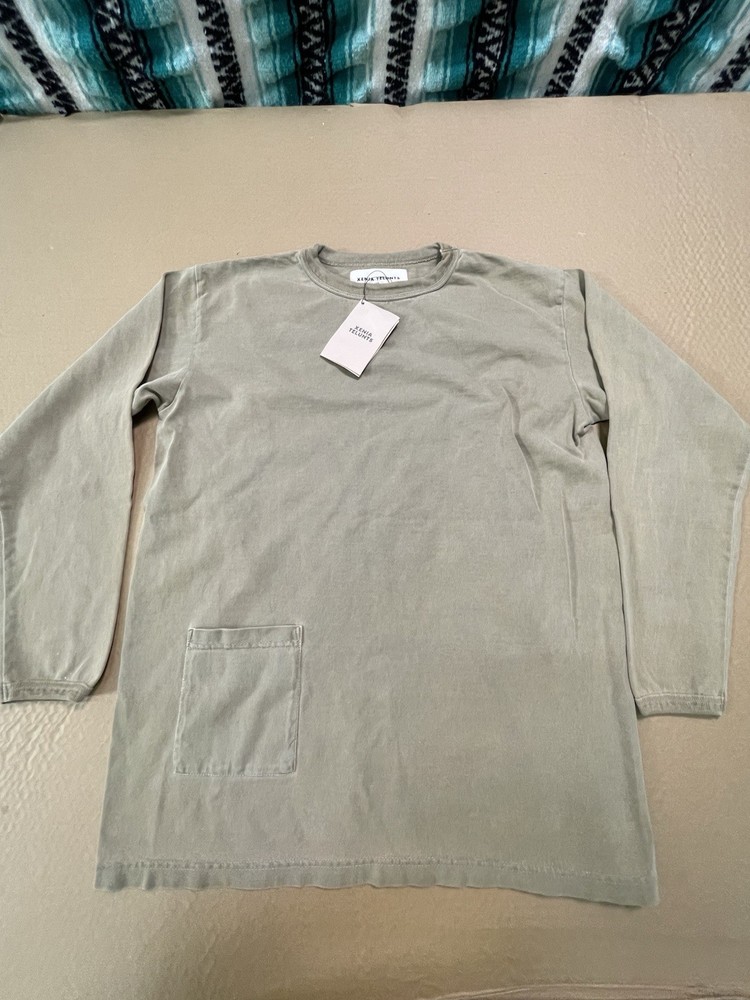 XENIA TELUNTS “KOSHTAN” Khaki MEN Size 2 Heavyweight Tee Size Medium