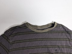Volcom Stripe Long Sleeve Shirt Men’s Size Medium Embroidered Logo
