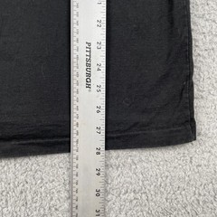 Vtg Russell Athletic Cotton Single Stitch XL Black T Shirt Made In USA 90s EUC