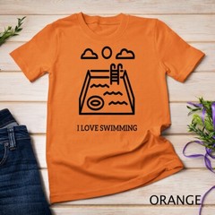 I Love Swimming T-Shirt Unisex T-shirt