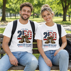 250 Years-Veteran Tribute Boots Dog Tag Heritage T-Shirt 4th of July