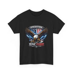 Operation Epic Fury T-Shirt, American Flag Eagle Shirt