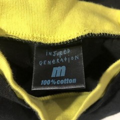 Asap Rocky Nuts & Bolts Injured Generation Tour Graphic T-Shirt M Black Yellow