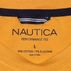 Nautica Men’s Active Stretch Performance T-Shirts Goldstar L New