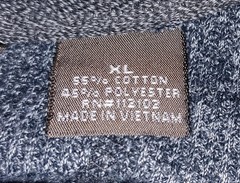 Henley Pullover Shirt Taylor And Henry Waffle Thermal Gray Long Sleeve XL Nice