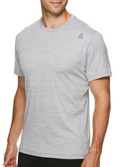 Reebok Neptune Crewneck Shirt Gym Exercise Sleet Heather Men’s Medium-XL
