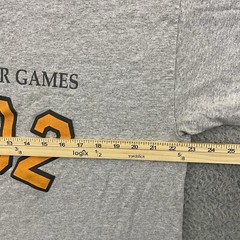 Vintage Salt Lake City Olympics T-Shirt Adult XL Gray Short Sleeve Sports Y2K
