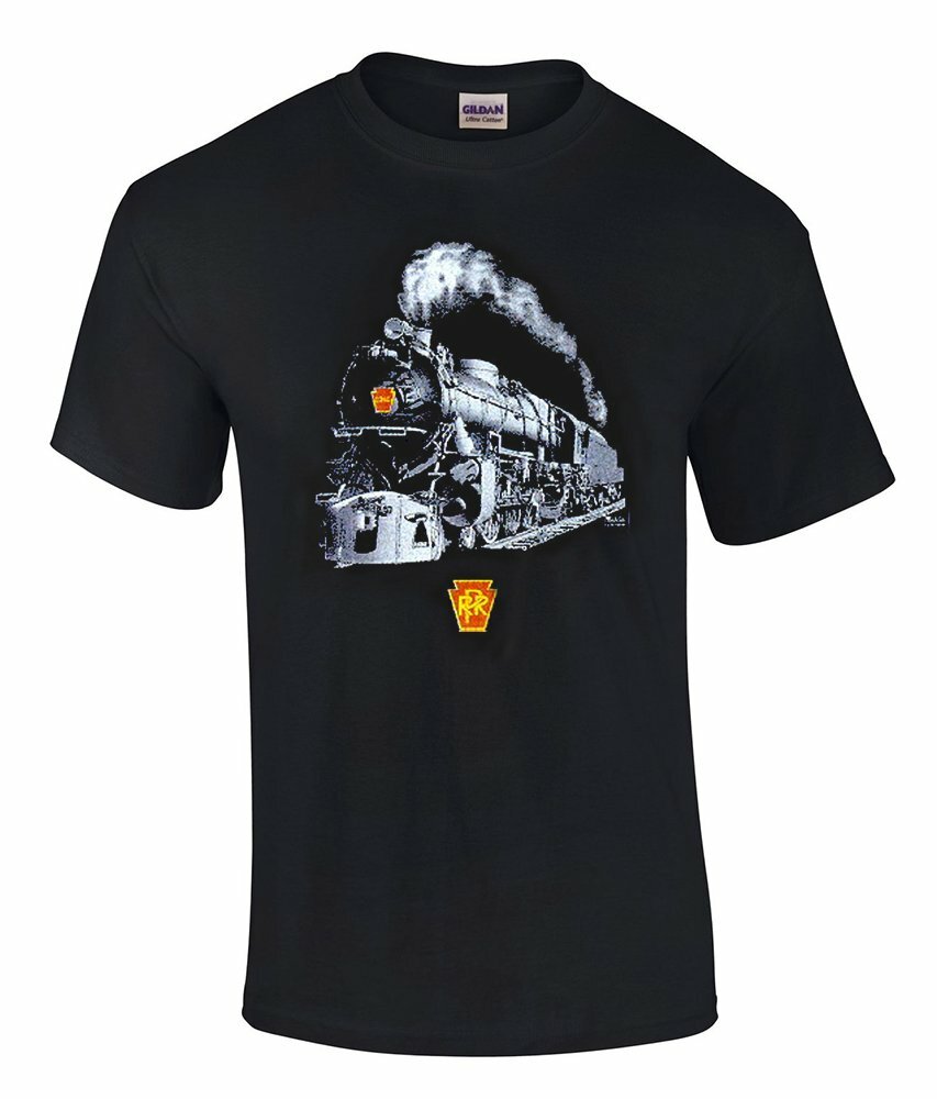 Pennsylvania Railroad K4 1361 Train Authentic Railroad T-Shirt Tee Shirt [139g]