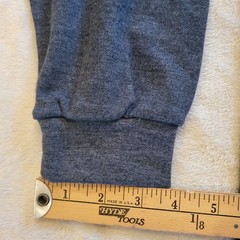 Vintage BCC Blues Navy Blue Long Sleeve T-Shirt, XL, High Neck, Cuff Sleeves